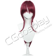 画像1: バーチャルYouTuber　VTuber　宝鐘マリン　ポニーテール　コスプレウィッグ　コスプレ衣装 (1)