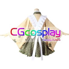 画像3: プロジェクトセカイ カラフルステージ!feat.初音ミク　カフェコラボ　東雲絵名　コスプレ衣装 (3)