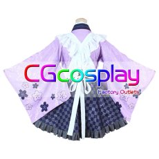 画像2: プロジェクトセカイ カラフルステージ!feat.初音ミク　カフェコラボ　朝比奈まふゆ　コスプレ衣装 (2)