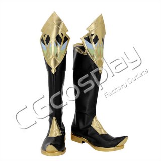 原神(げんしん) ガイア コスプレ靴/ブーツ コスプレ衣装
