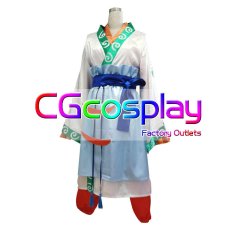 画像1: 鬼灯の冷徹　白澤　四千年前衣装　コスプレ衣装 (1)