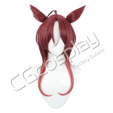 画像1: ウマ娘プリティーダービー　ダーレーアラビアン　コスプレウィッグ　コスプレ衣装 (1)