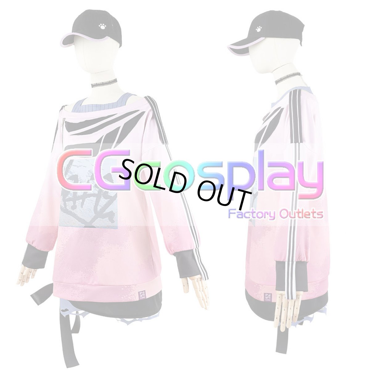 画像7: 50％off　在庫品（翌日発送）　（女性用Sサイズ）　プロジェクトセカイ カラフルステージ！ feat. 初音ミク　Escape from rain　暁山瑞希　コスプレ衣装 (7)