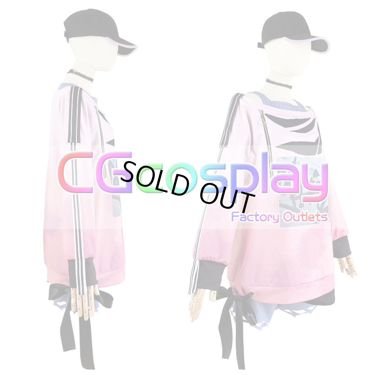 画像6: 50％off　在庫品（翌日発送）　（女性用Sサイズ）　プロジェクトセカイ カラフルステージ！ feat. 初音ミク　Escape from rain　暁山瑞希　コスプレ衣装 (6)