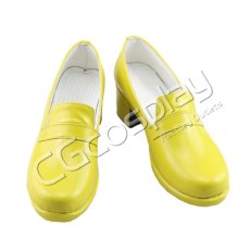 画像1: VOCALOID　鏡音リン　Sour式　コスプレ靴/ブーツ　コスプレ衣装 (1)