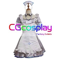 画像1: バーチャルYouTuber　Vtuber　天音かなた　ナース服　コスプレ衣装 (1)