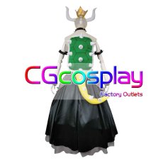 画像2: スーパーマリオ　クッパ姫　コスプレ衣装 (2)