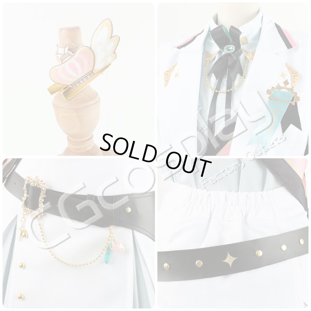 画像8: 「一部在庫」プロジェクトセカイ カラフルステージ！ feat. 初音ミク　2.5周年お祝い　記念限定衣装　「Magic Academy of Sekai」　女性用　初音ミク　鳳えむ　桐谷遥　日野森雫　星乃一歌　暁山瑞希　コスプレ衣装 (8)