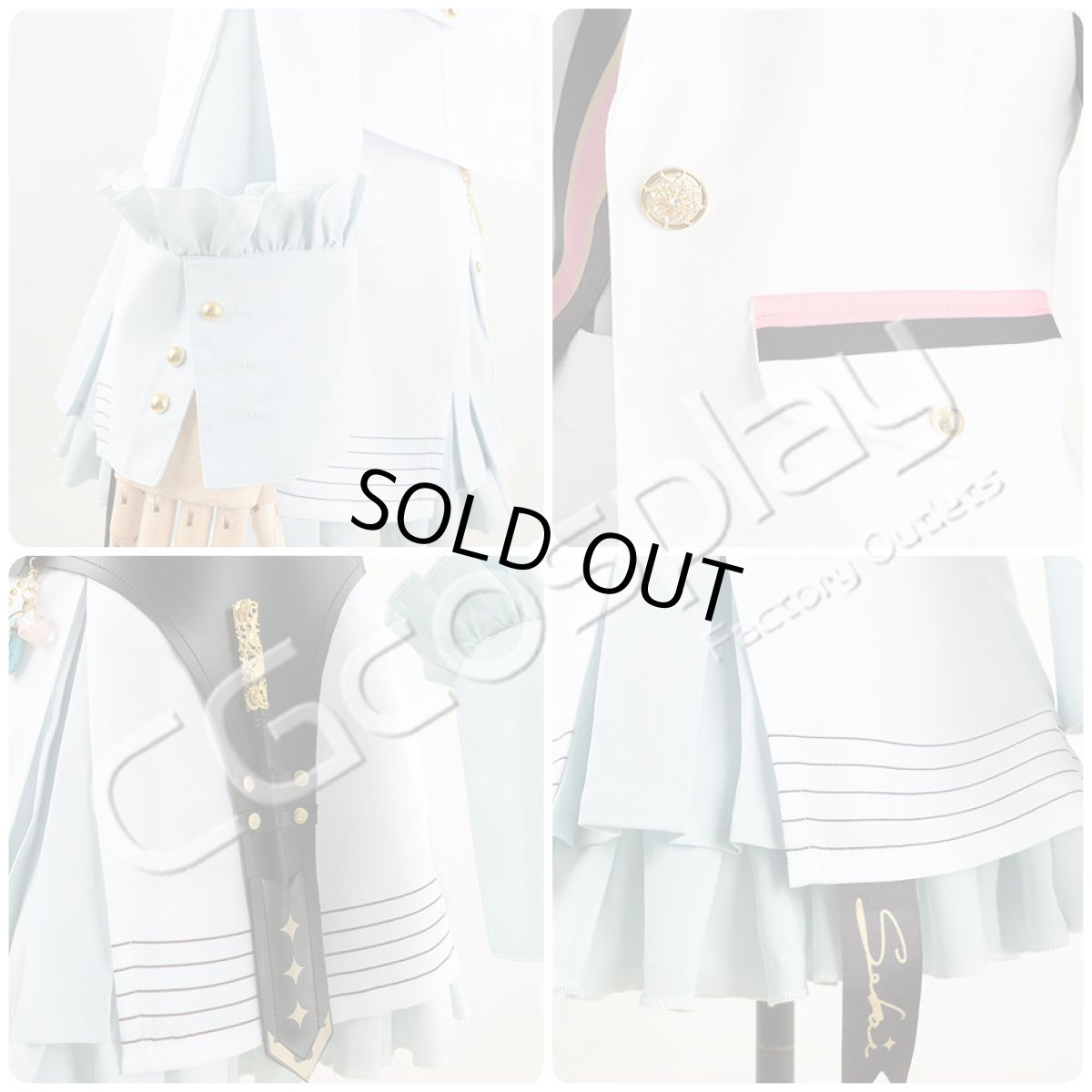 画像9: 「一部在庫」プロジェクトセカイ カラフルステージ！ feat. 初音ミク　2.5周年お祝い　記念限定衣装　「Magic Academy of Sekai」　女性用　初音ミク　鳳えむ　桐谷遥　日野森雫　星乃一歌　暁山瑞希　コスプレ衣装 (9)