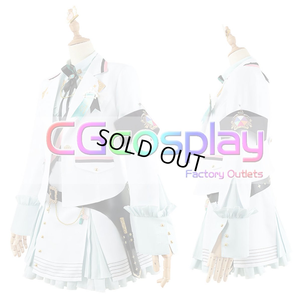 画像6: 「一部在庫」プロジェクトセカイ カラフルステージ！ feat. 初音ミク　2.5周年お祝い　記念限定衣装　「Magic Academy of Sekai」　女性用　初音ミク　鳳えむ　桐谷遥　日野森雫　星乃一歌　暁山瑞希　コスプレ衣装 (6)