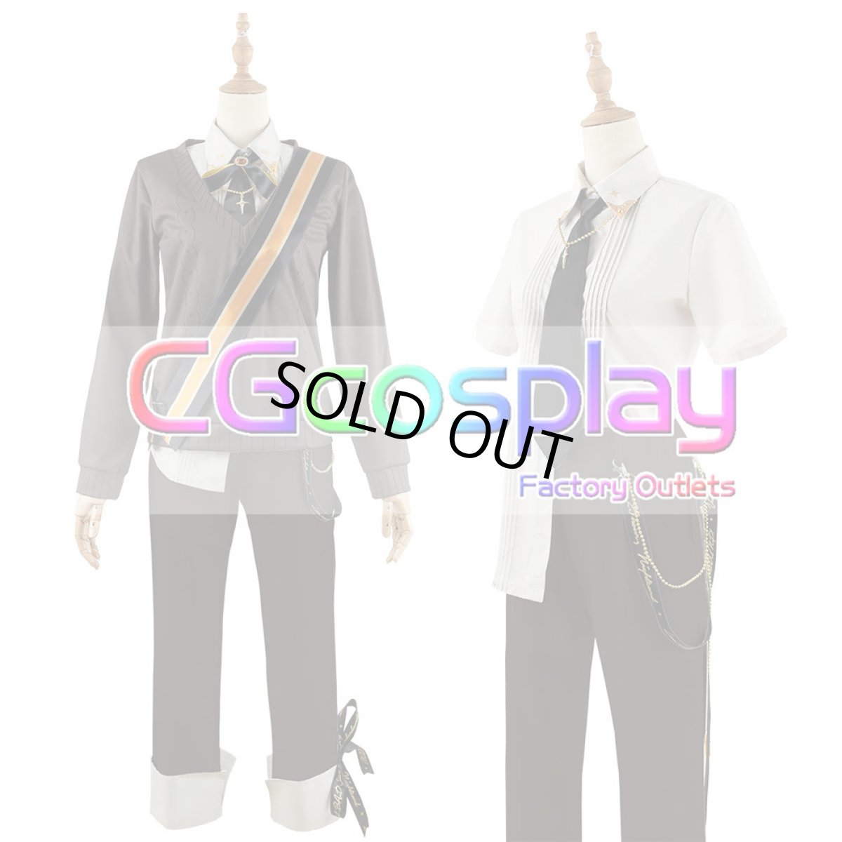 画像7: 「一部在庫」プロジェクトセカイ カラフルステージ！ feat. 初音ミク　2.5周年お祝い　記念限定衣装　「Magic Academy of Sekai」　天馬司　鏡音レン　コスプレ衣装 (7)