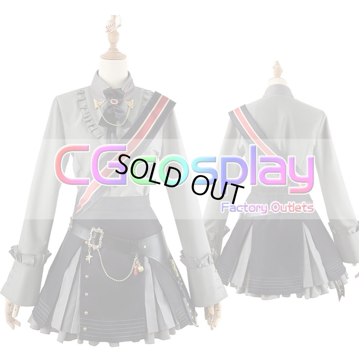 画像7: 「一部在庫」プロジェクトセカイ カラフルステージ！ feat. 初音ミク　2.5周年お祝い　記念限定衣装　「Magic Academy of Sekai」　MEIKO　望月穂波　宵崎奏　小豆沢こはね　コスプレ衣装 (7)