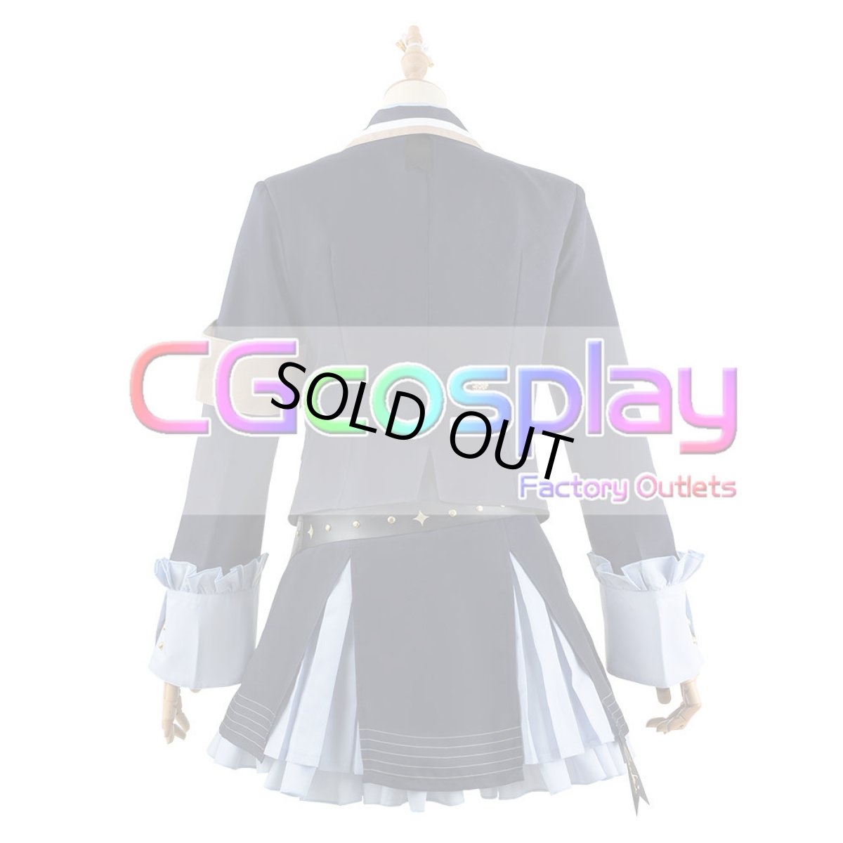 画像7: 「一部在庫」プロジェクトセカイ カラフルステージ！ feat. 初音ミク　2.5周年お祝い　女性用　巡音ルカ　白石杏　草薙寧々　日野森志歩　朝比奈 まふゆ　コスプレ衣装 (7)