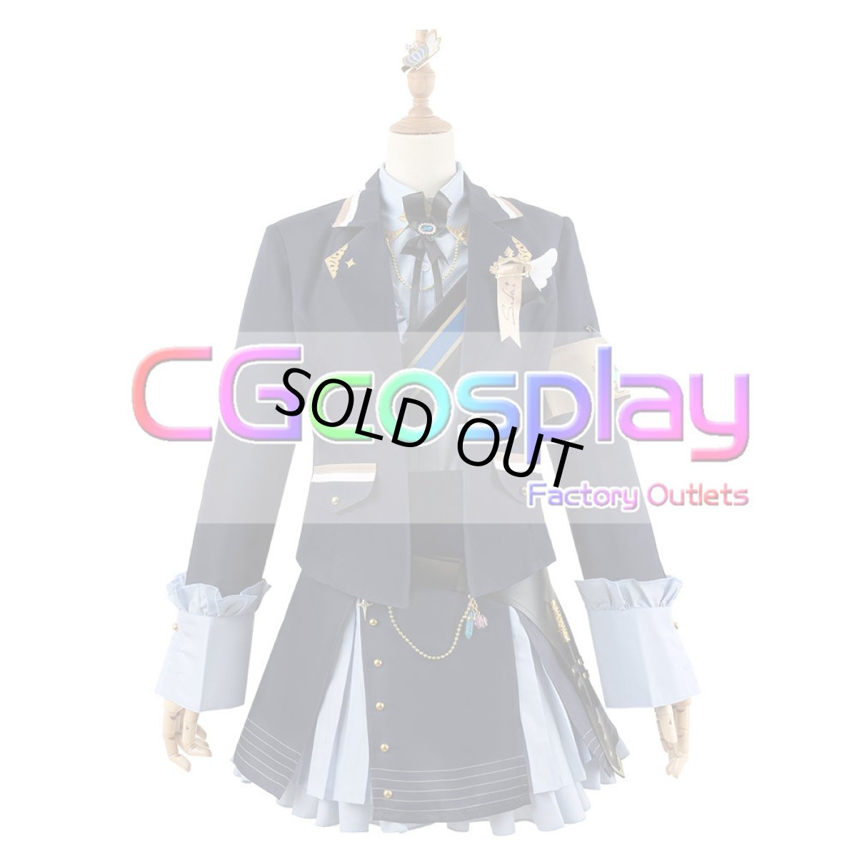 画像5: 「一部在庫」プロジェクトセカイ カラフルステージ！ feat. 初音ミク　2.5周年お祝い　女性用　巡音ルカ　白石杏　草薙寧々　日野森志歩　朝比奈 まふゆ　コスプレ衣装 (5)