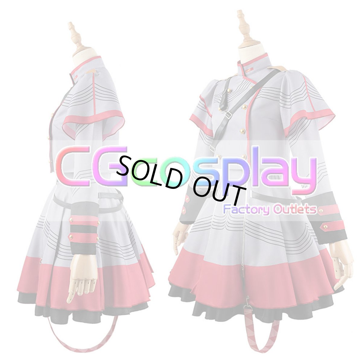 画像5: 「一部在庫」VOCALOID　Synthesizer V　重音テト　コスプレ衣装 (5)