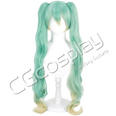 画像1: VOCALOID　初音ミク 15th Anniversary Ver.　コスプレウィッグ　コスプレ衣装 (1)