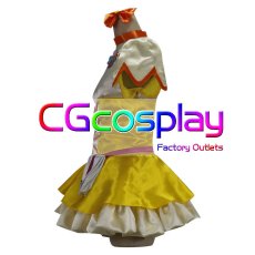 画像2: フレッシュプリキュア!　山吹祈里(キュアパイン)　 コスプレ衣装　 (2)