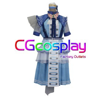 朝日六花 ロック コスプレ 女性Ｍサイズ ロック 朝日六花 届く思い、躍る心 コスプレ衣装