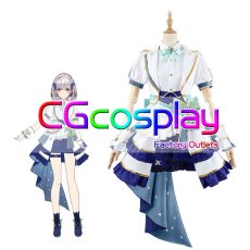 画像13: バーチャルYouTuber　Vtuber　ホロライブ　桃鈴ねね　戌神ころね　猫又おかゆ　兎田ぺこら　白銀ノエル　宝鐘マリン　博衣こより　風真いろは　癒月ちょこ　大空スバル　大神ミオ　姫森ルーナ　獅白ぼたん　雪花ラミィ　尾丸ポルカ　ときのそら　AZKi　夏色まつり　アキ・ローゼンタール　天音かなた　常闇トワ　ラプラス・ダークネス　鷹嶺ルイ  　ブライト衣装　ズボンver.　コスプレ衣装 (13)