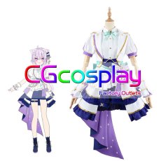 画像9: バーチャルYouTuber　Vtuber　ホロライブ　桃鈴ねね　戌神ころね　猫又おかゆ　兎田ぺこら　白銀ノエル　宝鐘マリン　博衣こより　風真いろは　癒月ちょこ　大空スバル　大神ミオ　姫森ルーナ　獅白ぼたん　雪花ラミィ　尾丸ポルカ　ときのそら　AZKi　夏色まつり　アキ・ローゼンタール　天音かなた　常闇トワ　ラプラス・ダークネス　鷹嶺ルイ  　ブライト衣装　ズボンver.　コスプレ衣装 (9)