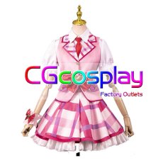 画像1: アイカツ!　星宮いちご　ピンクステージ　コスプレ衣装　 (1)