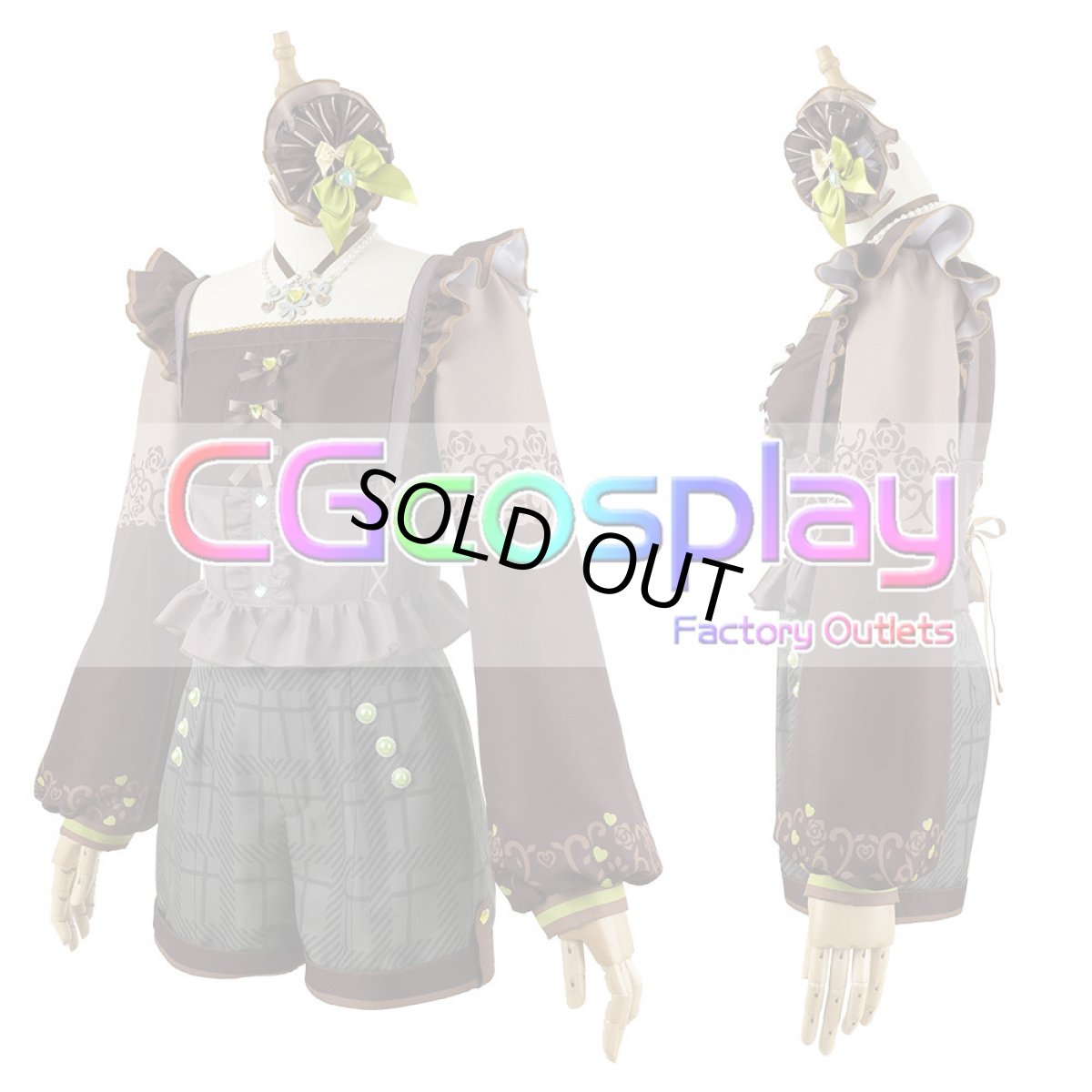 画像6: 「一部在庫」プロジェクトセカイ カラフルステージ！ feat. 初音ミク　メルティペパーミント	[相手をイメージして]　草薙寧々　コスプレ衣装 (6)