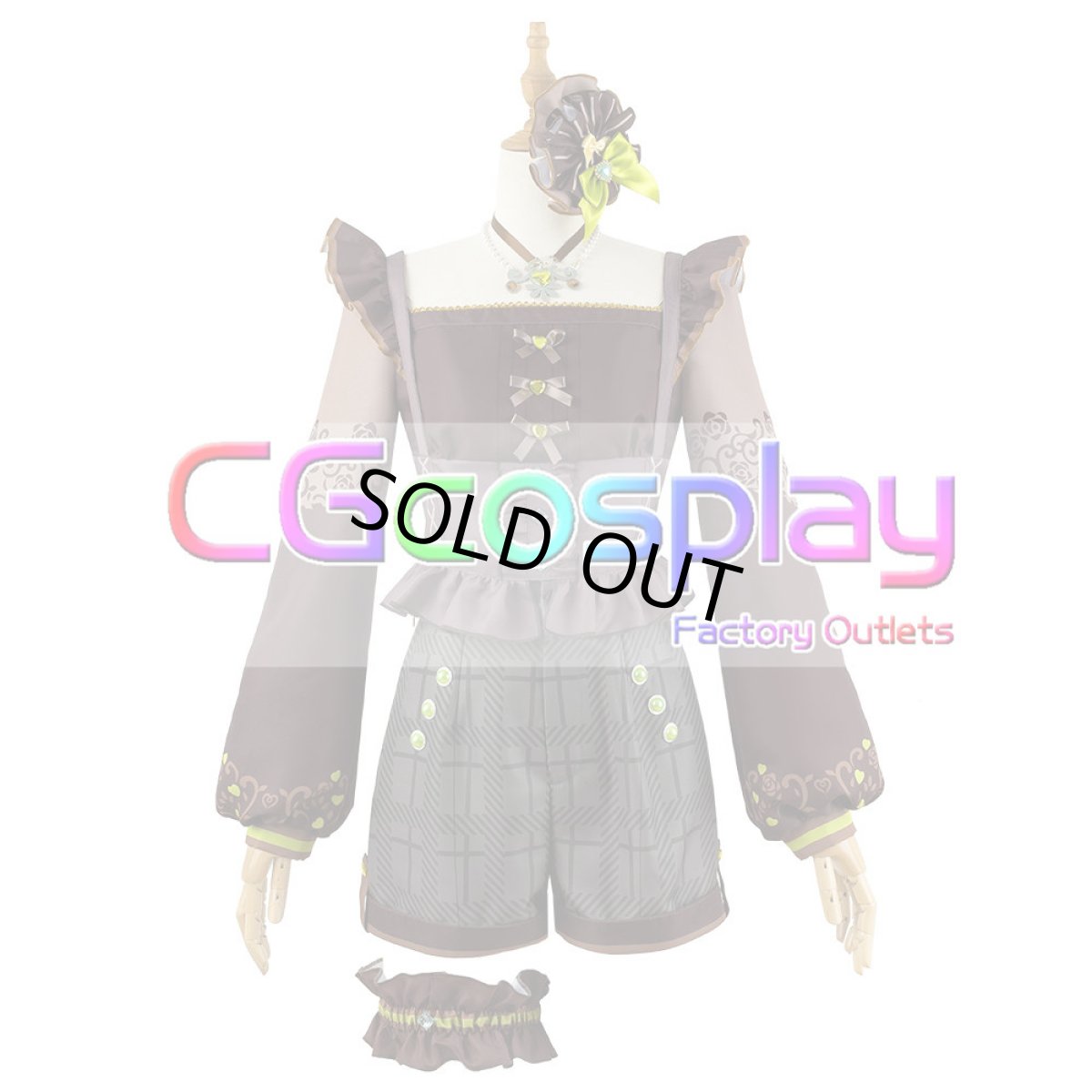 画像4: 「一部在庫」プロジェクトセカイ カラフルステージ！ feat. 初音ミク　メルティペパーミント	[相手をイメージして]　草薙寧々　コスプレ衣装 (4)