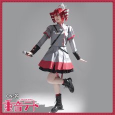 画像1: VOCALOID　Synthesizer V　重音テト　コスプレ衣装 (1)