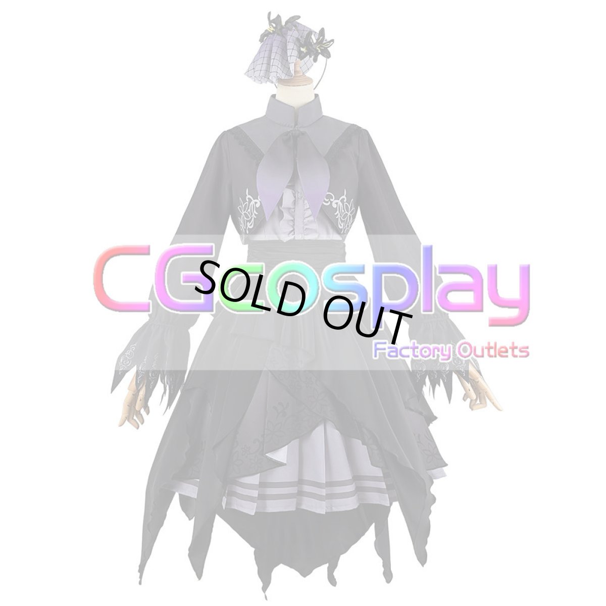 画像1: 「一部在庫」プロジェクトセカイ　プロセカ　[優しいおまじない]　朝比奈まふゆ　コスプレ衣装 (1)