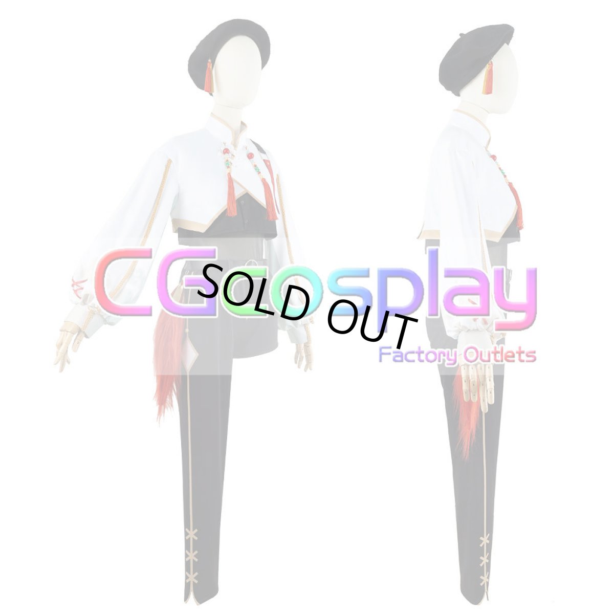 画像6: 50％off　在庫品（翌日発送）　（女性用Sサイズ）　バーチャルYouTuber　VTuber　緑　仙　3D新衣装　コスプレ衣装 (6)