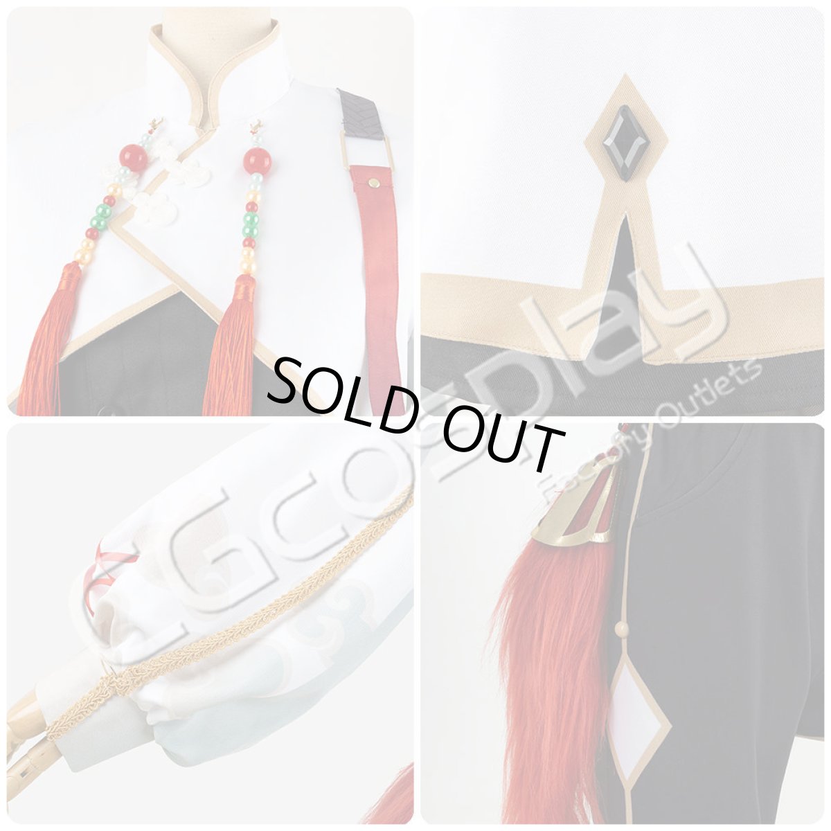 画像9: 50％off　在庫品（翌日発送）　（女性用Sサイズ）　バーチャルYouTuber　VTuber　緑　仙　3D新衣装　コスプレ衣装 (9)