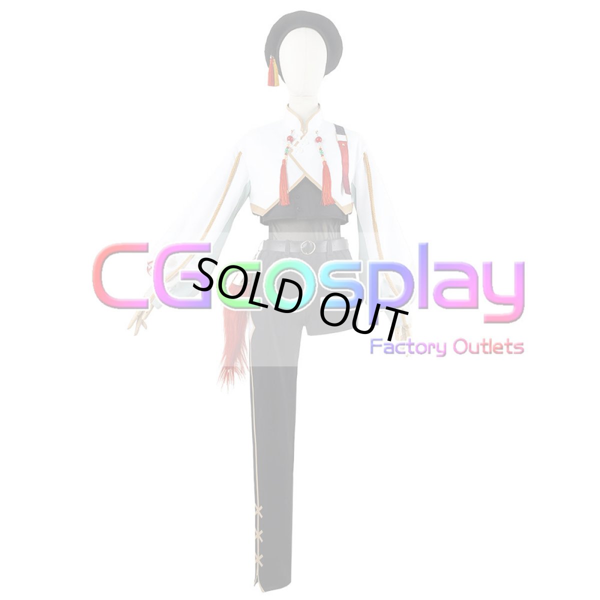 画像5: 50％off　在庫品（翌日発送）　（女性用Sサイズ）　バーチャルYouTuber　VTuber　緑　仙　3D新衣装　コスプレ衣装 (5)