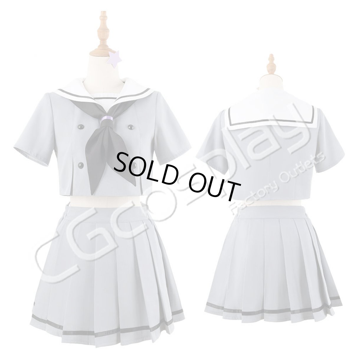 画像10: 「一部在庫」ブルーアーカイブ　宇沢レイサ　コスプレ衣装 (10)