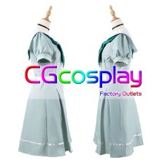 画像4: ラブライブ！蓮ノ空女学院スクールアイドルクラブ　日野下花帆　村野さやか　乙宗梢　夕霧綴理　大沢瑠璃乃　藤島慈　百生吟子　徒町小鈴　安養寺姫芽　夏制服　コスプレ衣装 (4)
