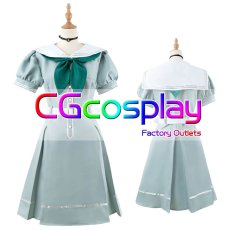 画像1: ラブライブ！蓮ノ空女学院スクールアイドルクラブ　日野下花帆　村野さやか　乙宗梢　夕霧綴理　大沢瑠璃乃　藤島慈　百生吟子　徒町小鈴　安養寺姫芽　夏制服　コスプレ衣装 (1)