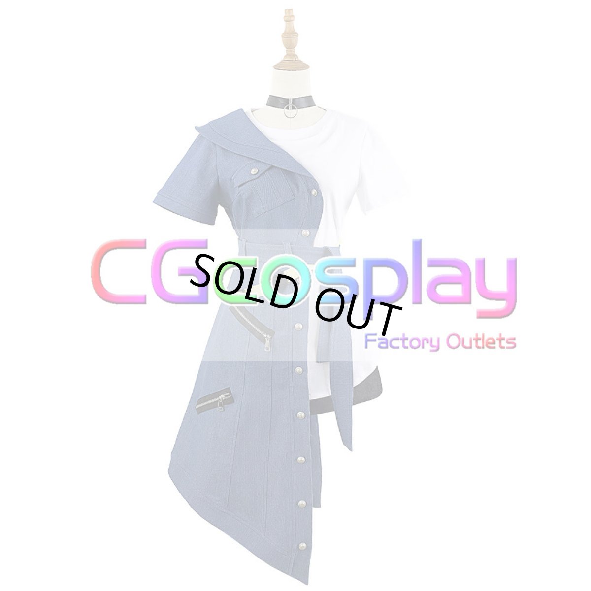 画像4: 「一部在庫」It's MyGO!!!!! 　高松 燈　長崎 そよ　椎名 立希　千早 愛音　要 楽奈　コスプレ衣装 (4)