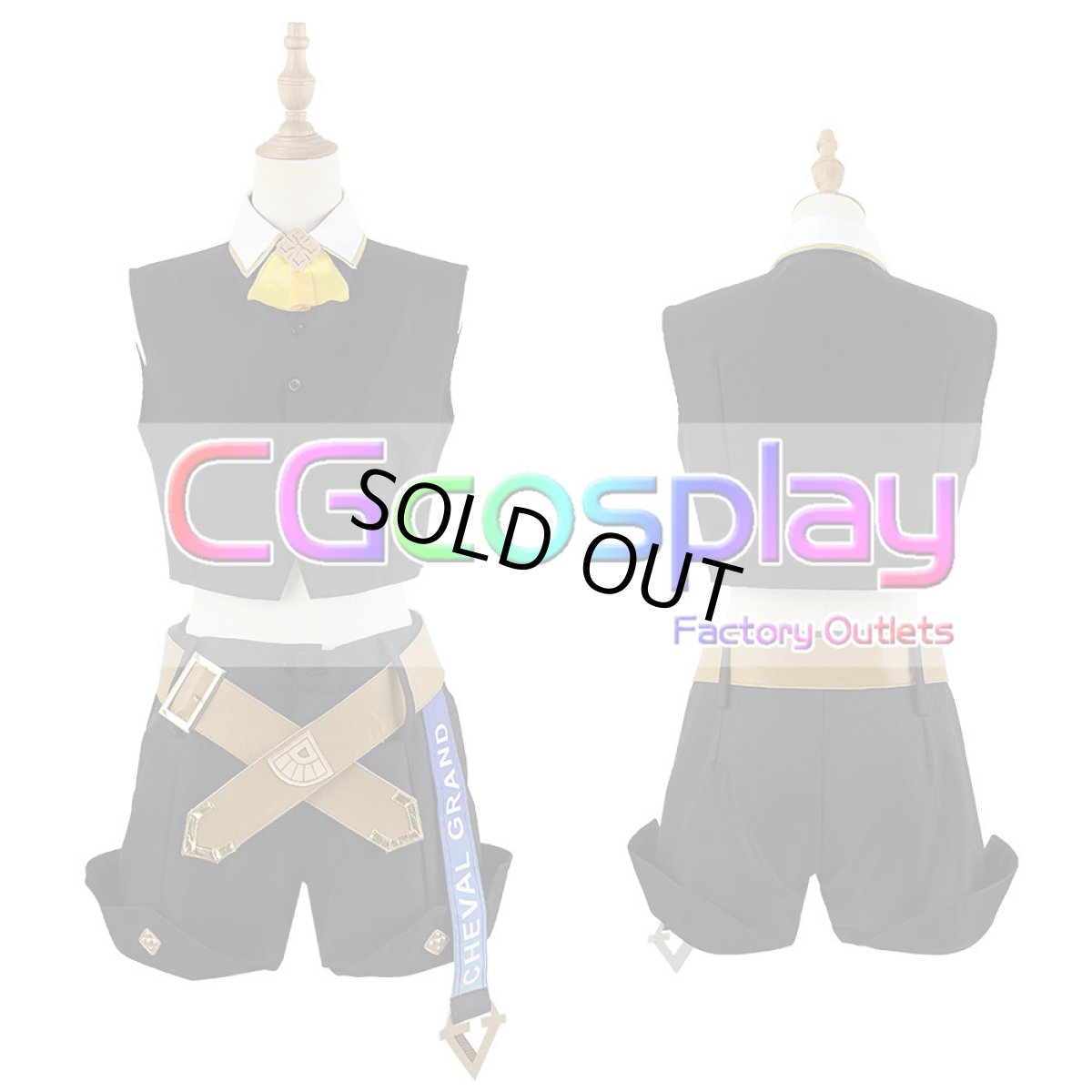 画像8: 「一部在庫」ウマ娘プリティーダービー　シュヴァルグラン　勝負服　コスプレ衣装 (8)