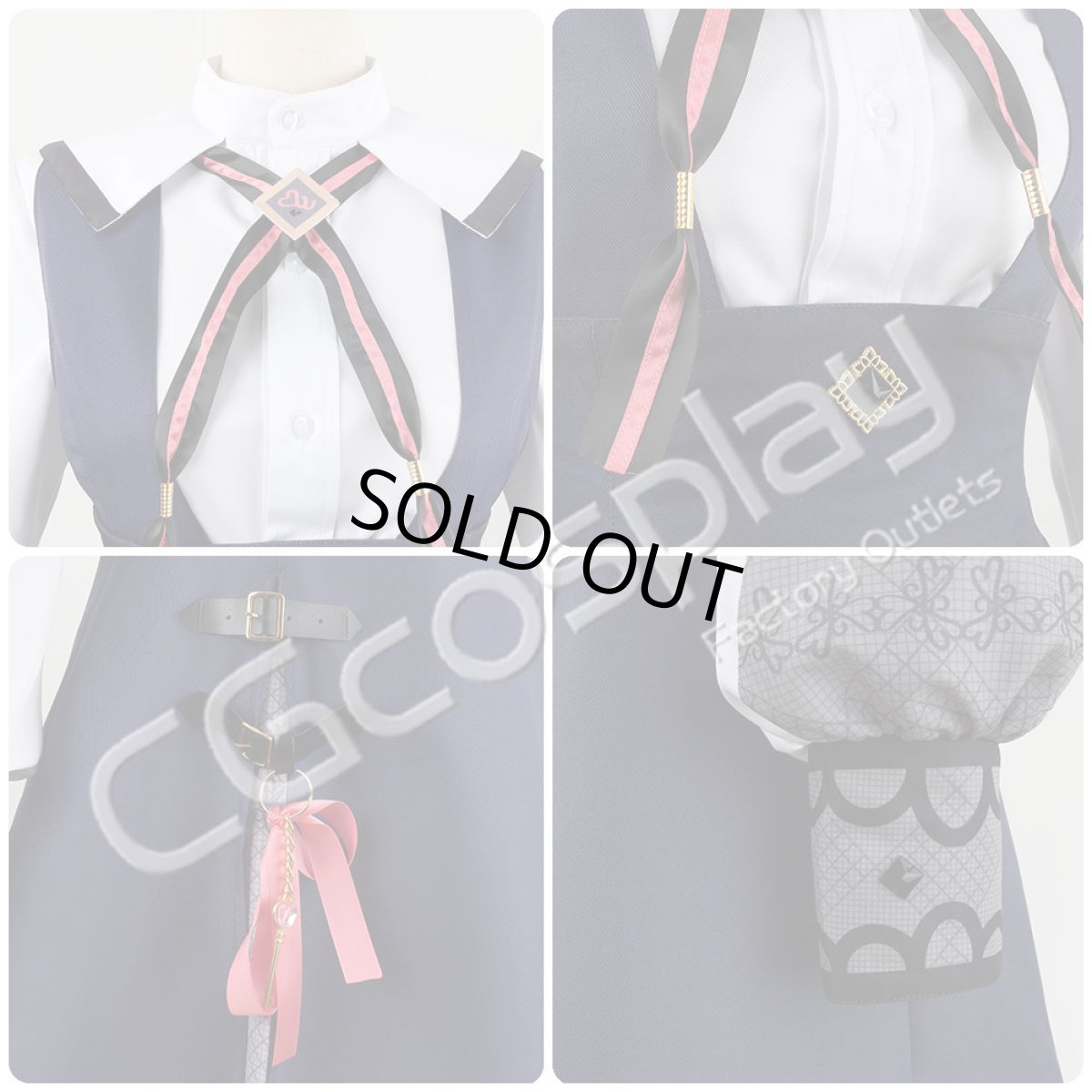 画像9: 「一部在庫」プロジェクトセカイ　MORE MORE JUMP!　フィアー・トラッド　[離れていく距離]　桃井愛莉　コスプレ衣装 (9)