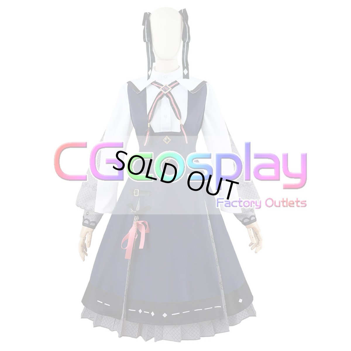 画像4: 「一部在庫」プロジェクトセカイ　MORE MORE JUMP!　フィアー・トラッド　[離れていく距離]　桃井愛莉　コスプレ衣装 (4)