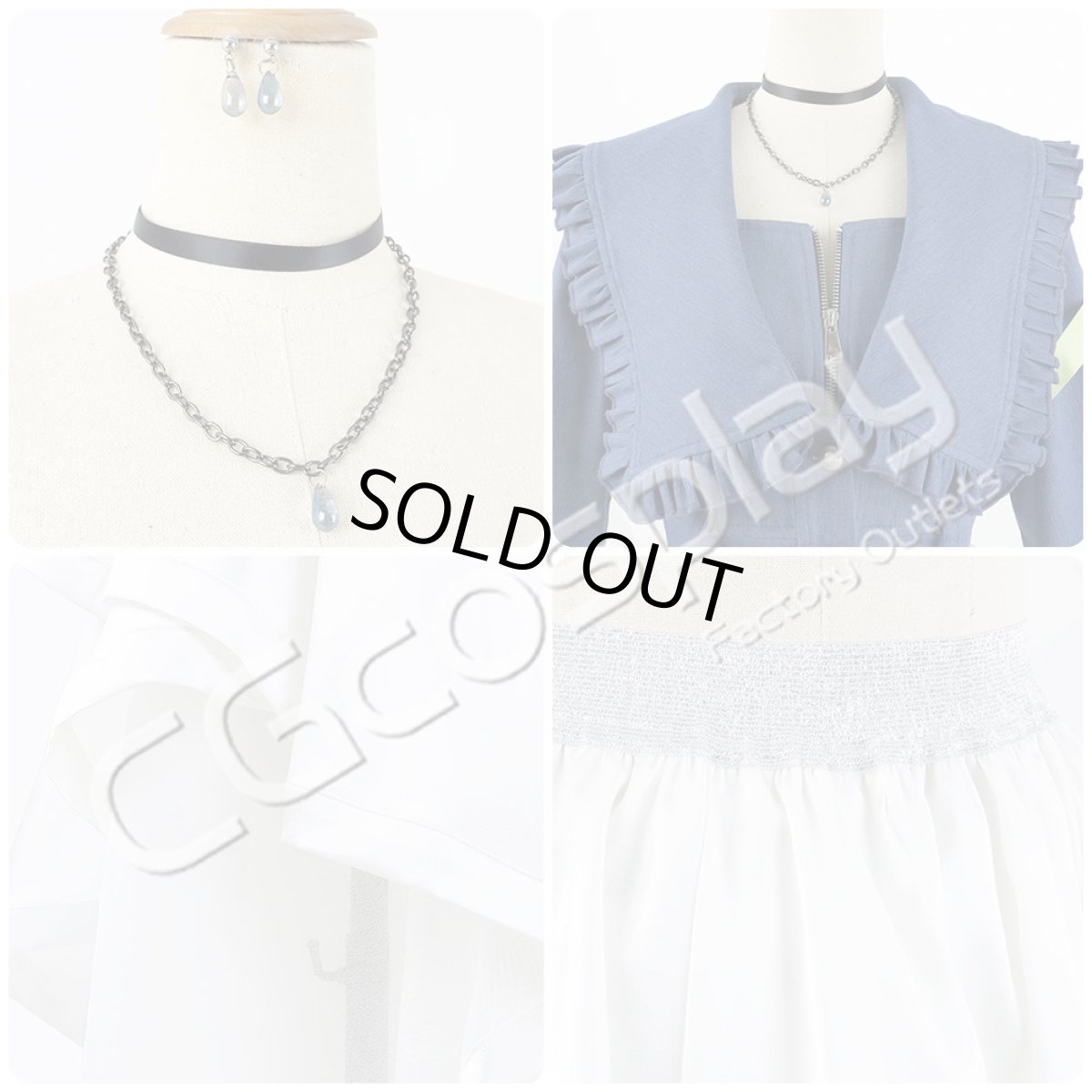 画像31: 「一部在庫」It's MyGO!!!!! 　高松 燈　長崎 そよ　椎名 立希　千早 愛音　要 楽奈　コスプレ衣装 (31)