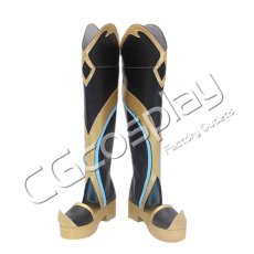 画像1: 原神(げんしん)　ガイア　帆影に戯る風　コスプレ靴/ブーツ　コスプレ衣装 (1)