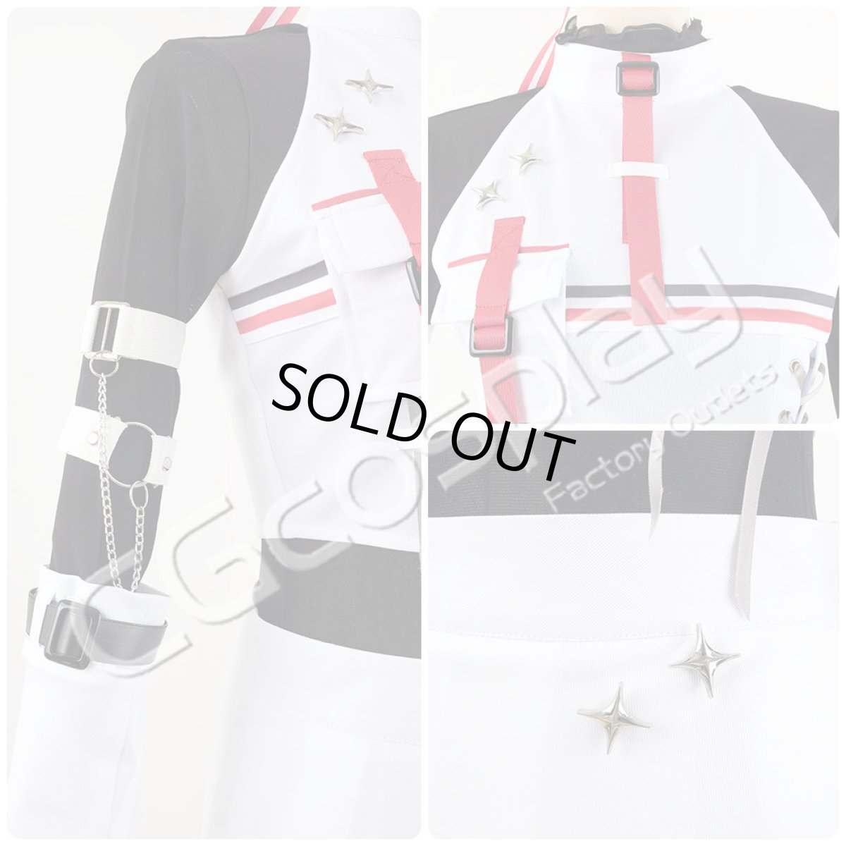 画像6: 「一部在庫」バーチャルYouTuber　ホロライブ　hololive DEV_IS　ReGLOSS　儒烏風亭らでん　コスプレ衣装 (6)