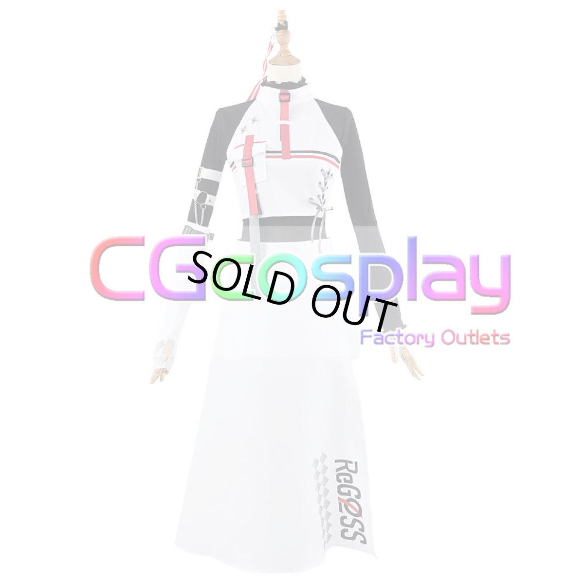 画像1: 「一部在庫」バーチャルYouTuber　ホロライブ　hololive DEV_IS　ReGLOSS　儒烏風亭らでん　コスプレ衣装 (1)