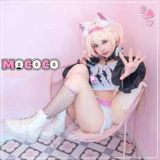 画像4: 「一部在庫」バーチャルYouTuber　Vtuber　Mococo Abyssgard 　モココ・アビスガード 　コスプレ衣装 (4)