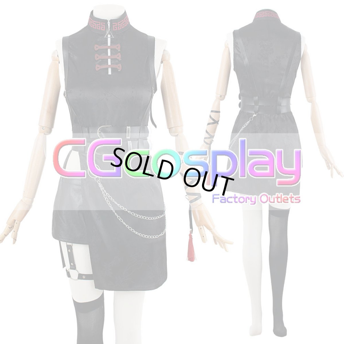 画像9: 「一部在庫」バーチャルYouTuber　VTuber　新衣装　チャイナドレス　コスプレ衣装 (9)