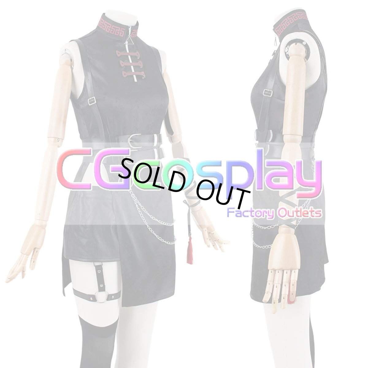 画像10: 「一部在庫」バーチャルYouTuber　VTuber　新衣装　チャイナドレス　コスプレ衣装 (10)