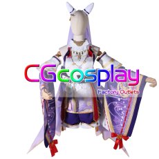 画像1: ウマ娘プリティーダービー　Umamusume: Pretty Derby　ウマ娘　トウカイテイオー　秋衣装　コスプレ衣装 (1)