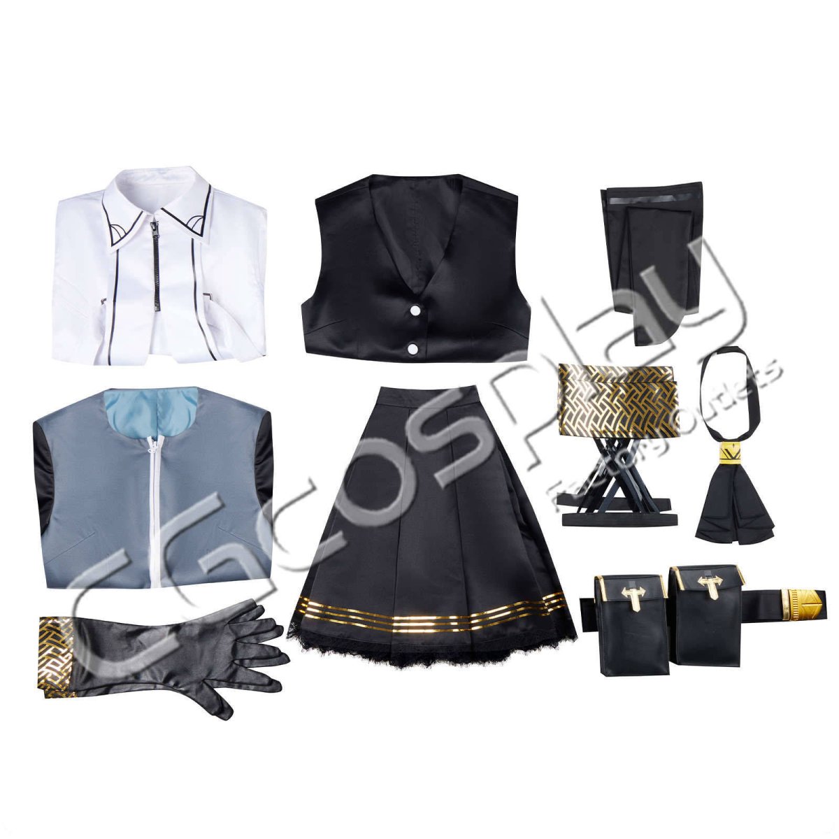 画像6: アークナイツ ヴィルトゥオーサ コスプレ衣装 (6)