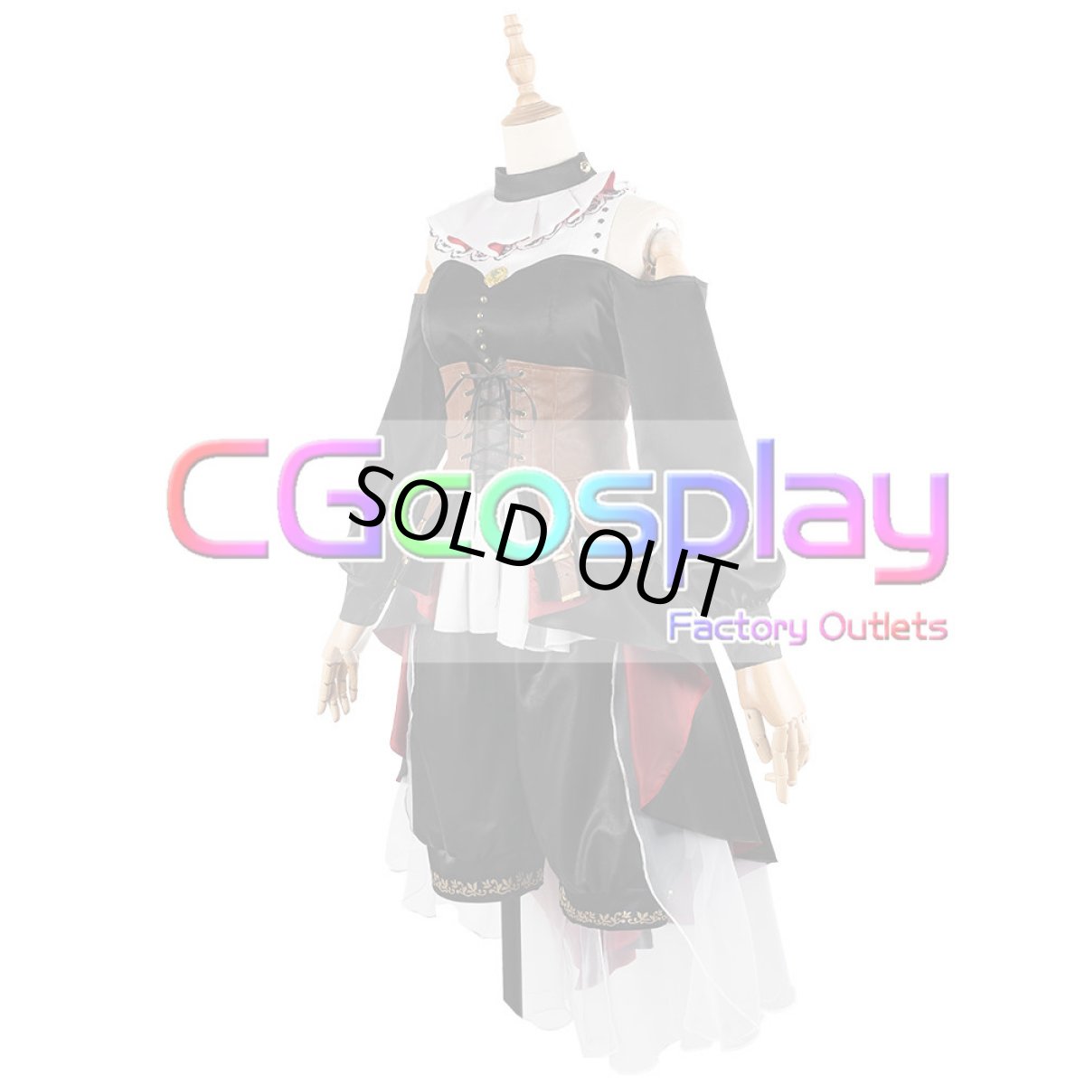 画像28: 「一部在庫」「Ave Mujica」　Ave Mujica 1st LIVE「Perdere Omnia」　ドロリス/三角初華　モーティス/若葉睦　ティモリス/八幡海鈴　アモーリス/祐天寺にゃむ　オブリビオニス/豊川祥子　コスプレ衣装 (28)