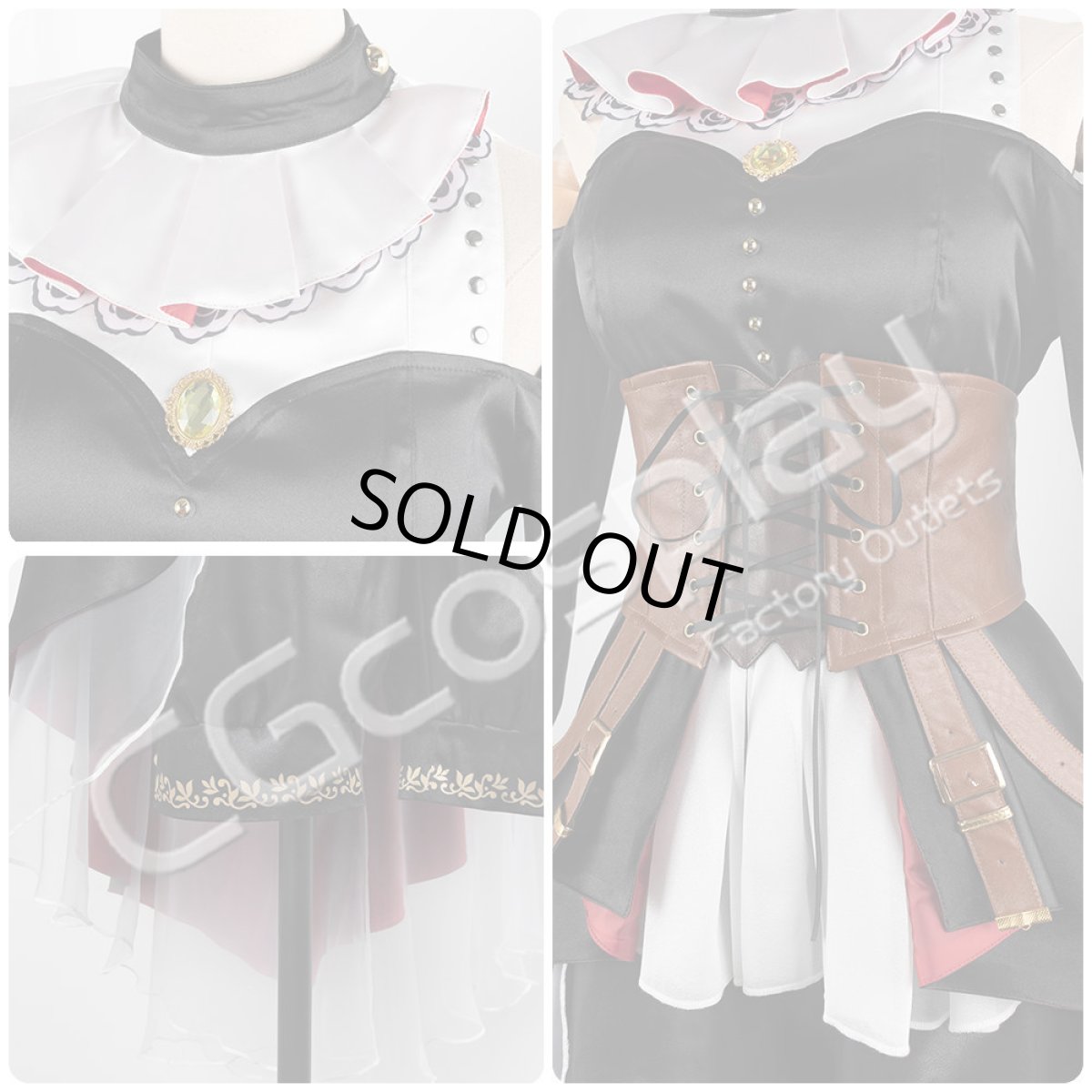 画像32: 「一部在庫」「Ave Mujica」　Ave Mujica 1st LIVE「Perdere Omnia」　ドロリス/三角初華　モーティス/若葉睦　ティモリス/八幡海鈴　アモーリス/祐天寺にゃむ　オブリビオニス/豊川祥子　コスプレ衣装 (32)